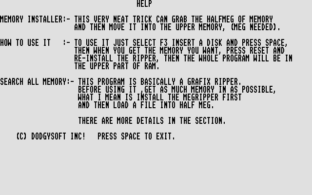 Musix Ripper atari screenshot